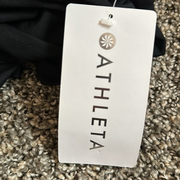 NWT! Athleta Black Riptide Tankini Top - Size Medium 💙 - Picture 8 of 9